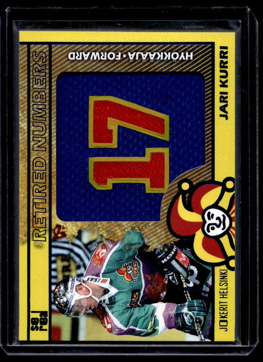 2016-17 Sereal Jokerit - Retired Numbers - Jari Kurri #JOK-RET-004 /30