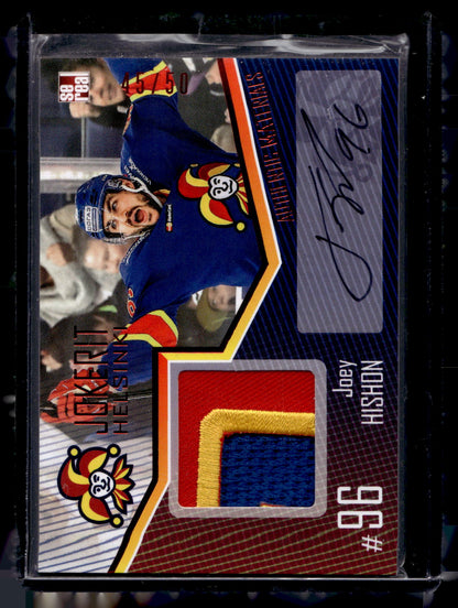 2016-17 Sereal Jokerit Authentic Jersey & Autograph - Joey Hishon #JOK-JER-A28 /50