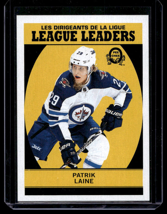 2018-19 O-Pee-Chee - Retro Blank Back - League Leaders - Patrik Laine #597