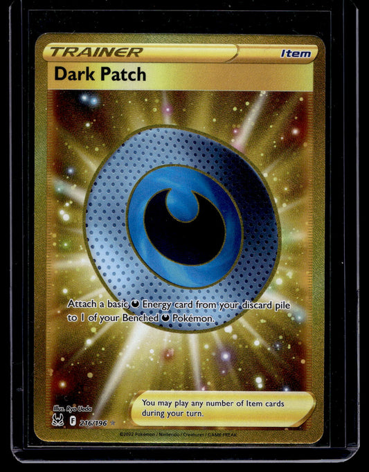 2022 Pokemon - Sword & Shield - Lost Origin - Secret - Dark Patch #216