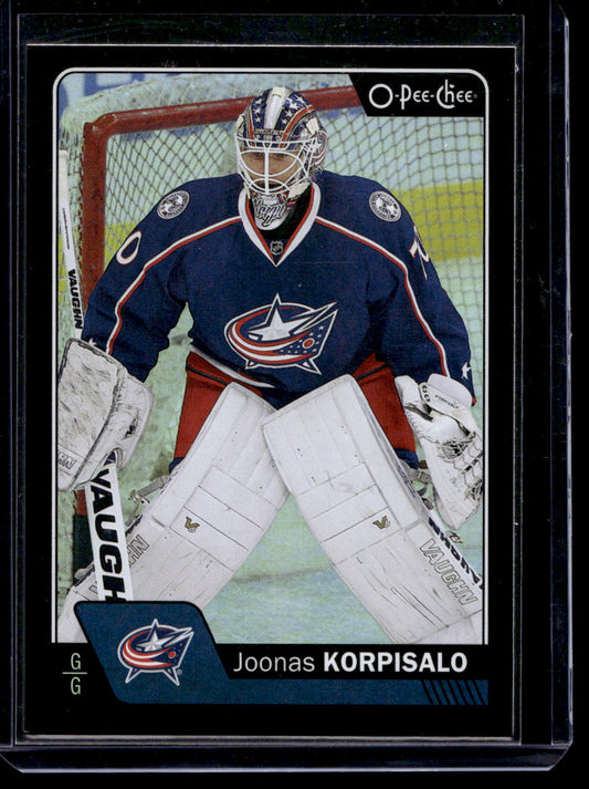 2016-17 O-Pee-Chee - Black Rainbow Foil - Joonas Korpisalo #88 /100
