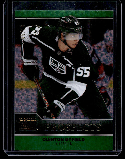 2021-22 Skybox Metal Universe - Premium Prospects - Star Emeralds - Quinton Byfield #PP-50 /10 RY