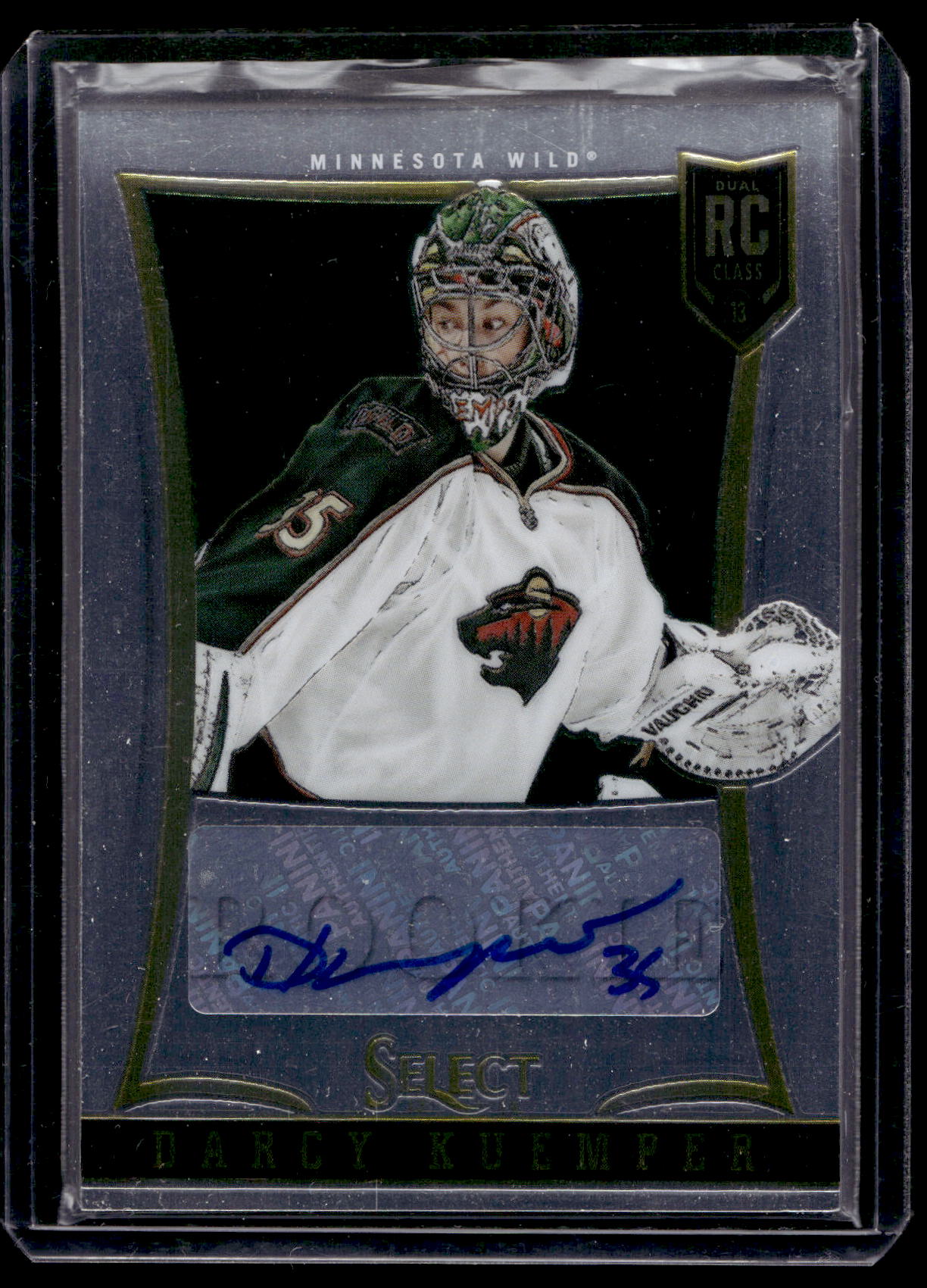 2013-14 Panini Select - Rookie Autographs - Darcy Kuemper #226 /399 RC