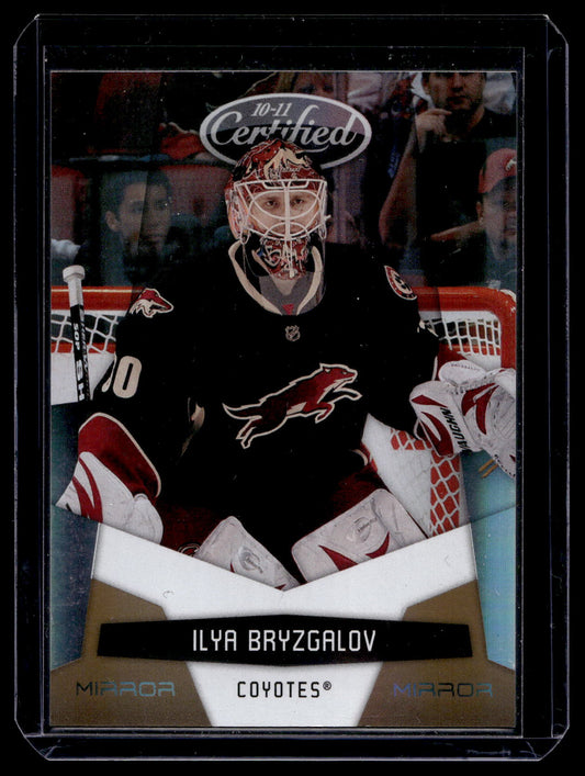 2010-11 Panini Certified - Mirror Gold - Ilya Bryzgalov #111 /25