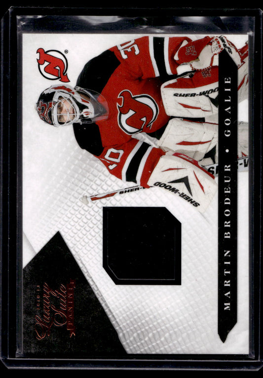 2010-11 Panini Luxury Suite - Jersey - Martin Brodeur #41 /599
