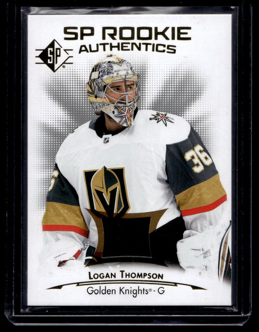 2021-22 Upper Deck SP - Retail Jersey - Rookie Authentics - Logan Thompson #111 RY
