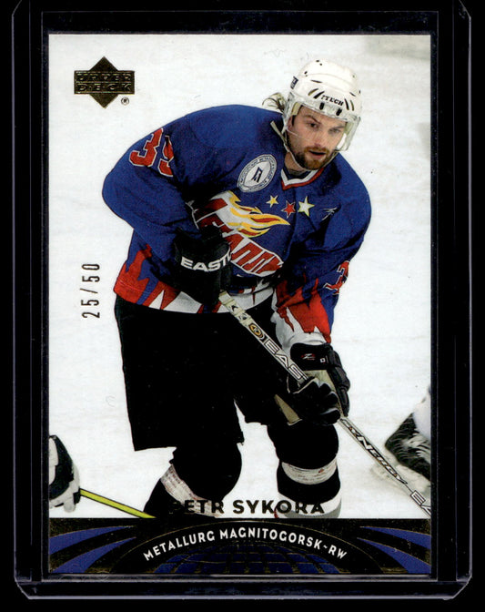 2004-05 Upper Deck All-World Edition - Gold - Petr Sykora #37 /50