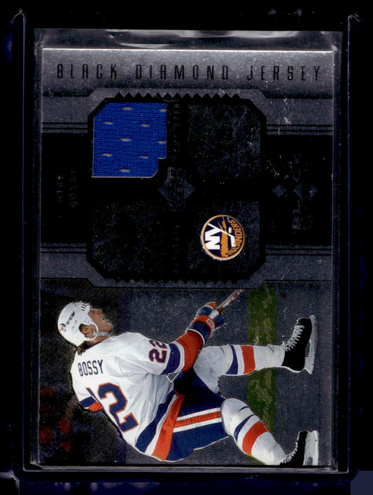 2005-06 Upper Deck Black Diamond - Jersey - Mike Bossy #J-BO