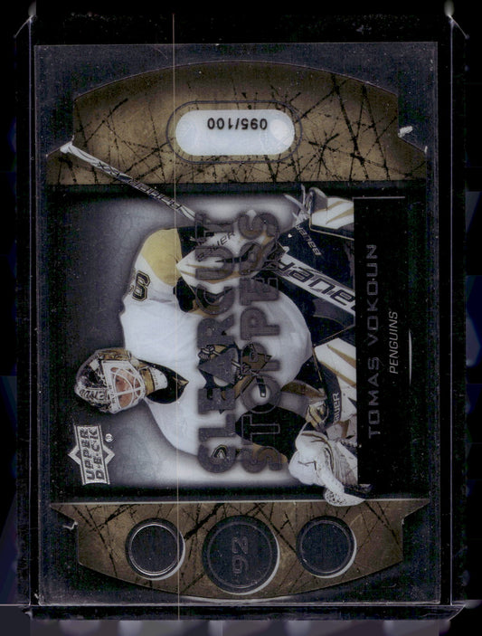 2013-14 Upper Deck - Clear Cut Stoppers - Tomas Vokoun #CCS-36 /100