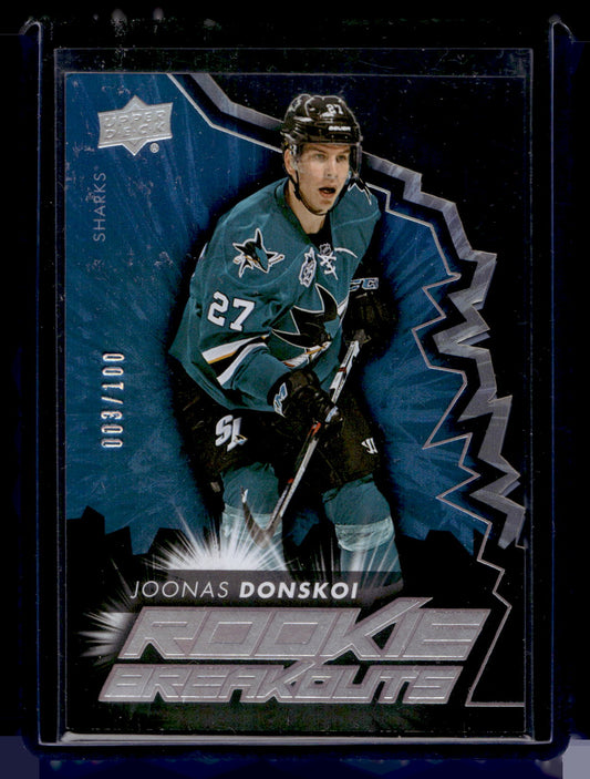 2015-16 Upper Deck - Rookie Breakouts - Joonas Donskoi #RB22 /100 RY