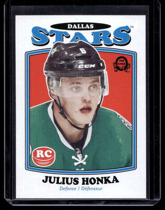 2016-17 Upper Deck - O-Pee-Chee Update - Retro Blank Backs - Marquee Rookies - Julius Honka #690 RC