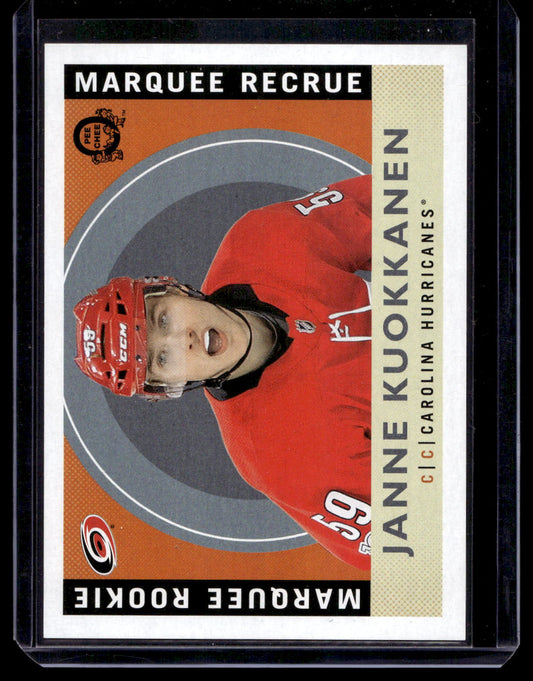 2017-18 Upper Deck - O-Pee-Chee Update - Retro Blank Backs - Marquee Rookies - Janne Kuokkanen #631 RY