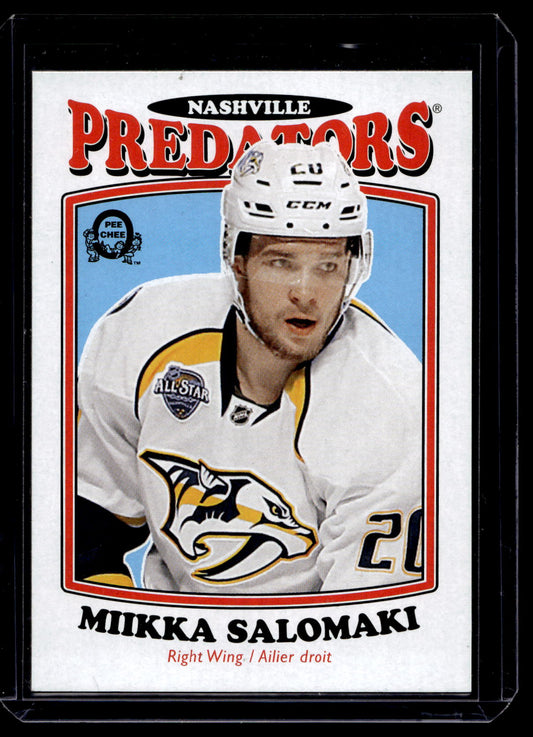 2016-17 O-Pee-Chee - Retro Blank Backs - Miikka Salomaki #352