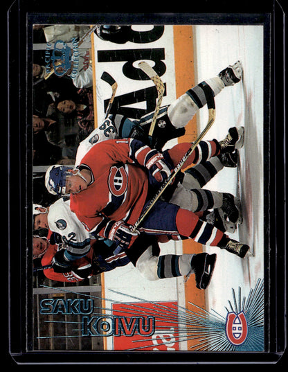 1997-98 Pacific Crown Collection - Ice Blue - Saku Koivu #272 PR67
