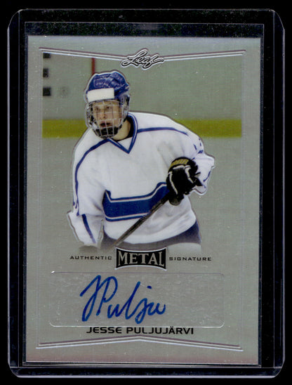 2015-16 Leaf Metal - Silver Prismatic - Jesse Puljujarvi #BP-JPI PRC