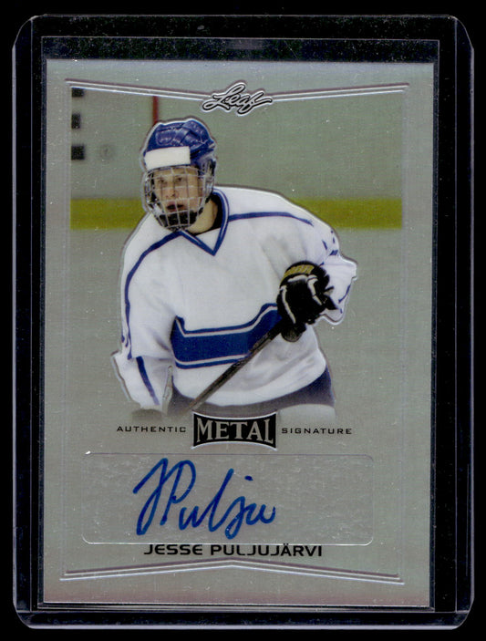 2015-16 Leaf Metal - Silver Prismatic - Jesse Puljujarvi #BP-JPI PRC