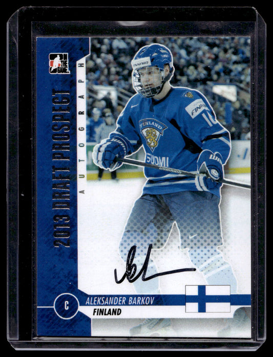 2013 In the Game Draft Prospects - Autographs - Silver - Aleksander Barkov #A-AB RY