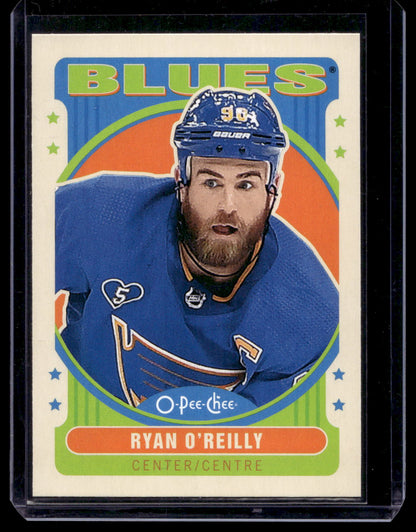 2021-22 O-Pee-Chee - Retro Blank Backs - Ryan O'Reilly #493
