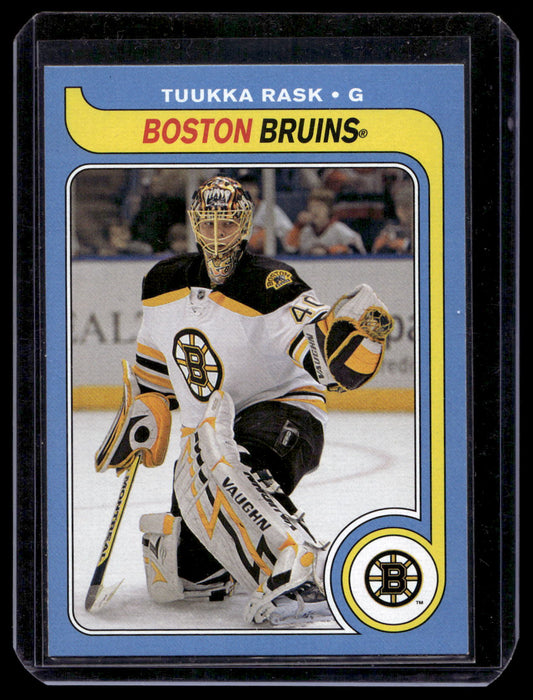 2008-09 O-Pee-Chee - Retro Blank Back -  Tuukka Rask #112
