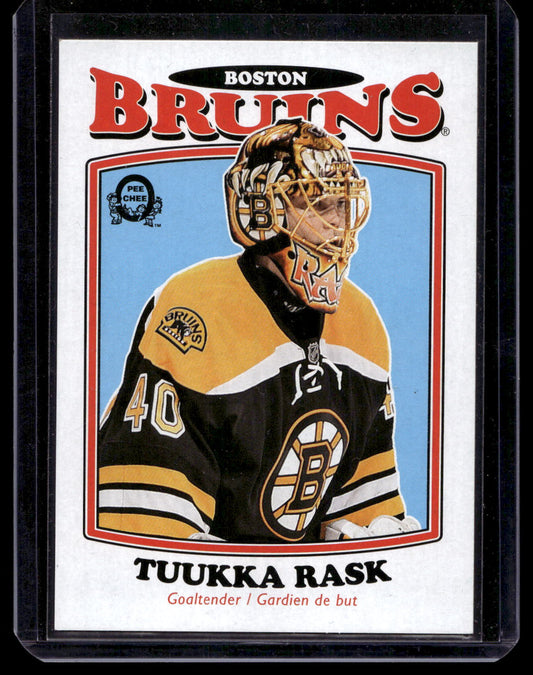2016-17 O-Pee-Chee - Retro Blank Back -  Tuukka Rask #436