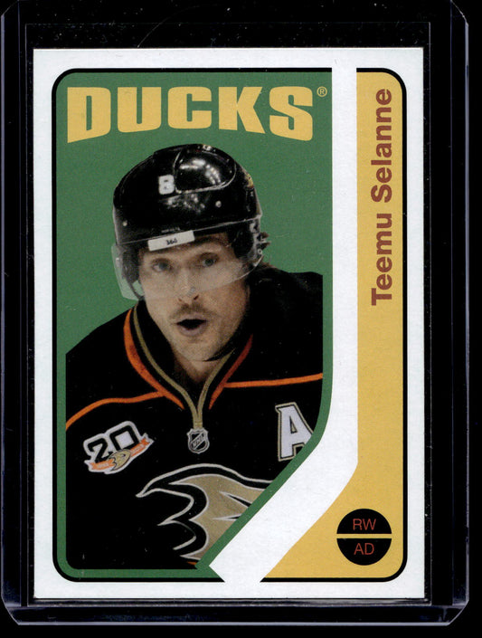 2014-15 O-Pee-Chee - Retro Blank Back -  Teemu Selanne #2