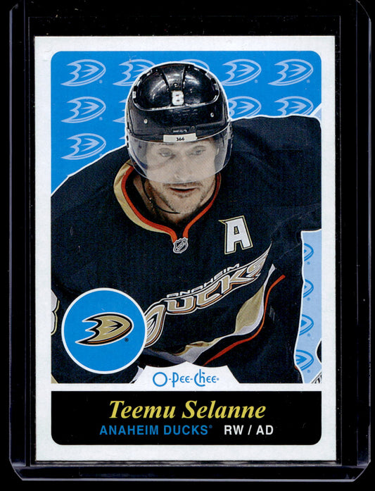 2015-16 O-Pee-Chee - Retro Blank Back -  Marquee Legends - Teemu Selanne #560
