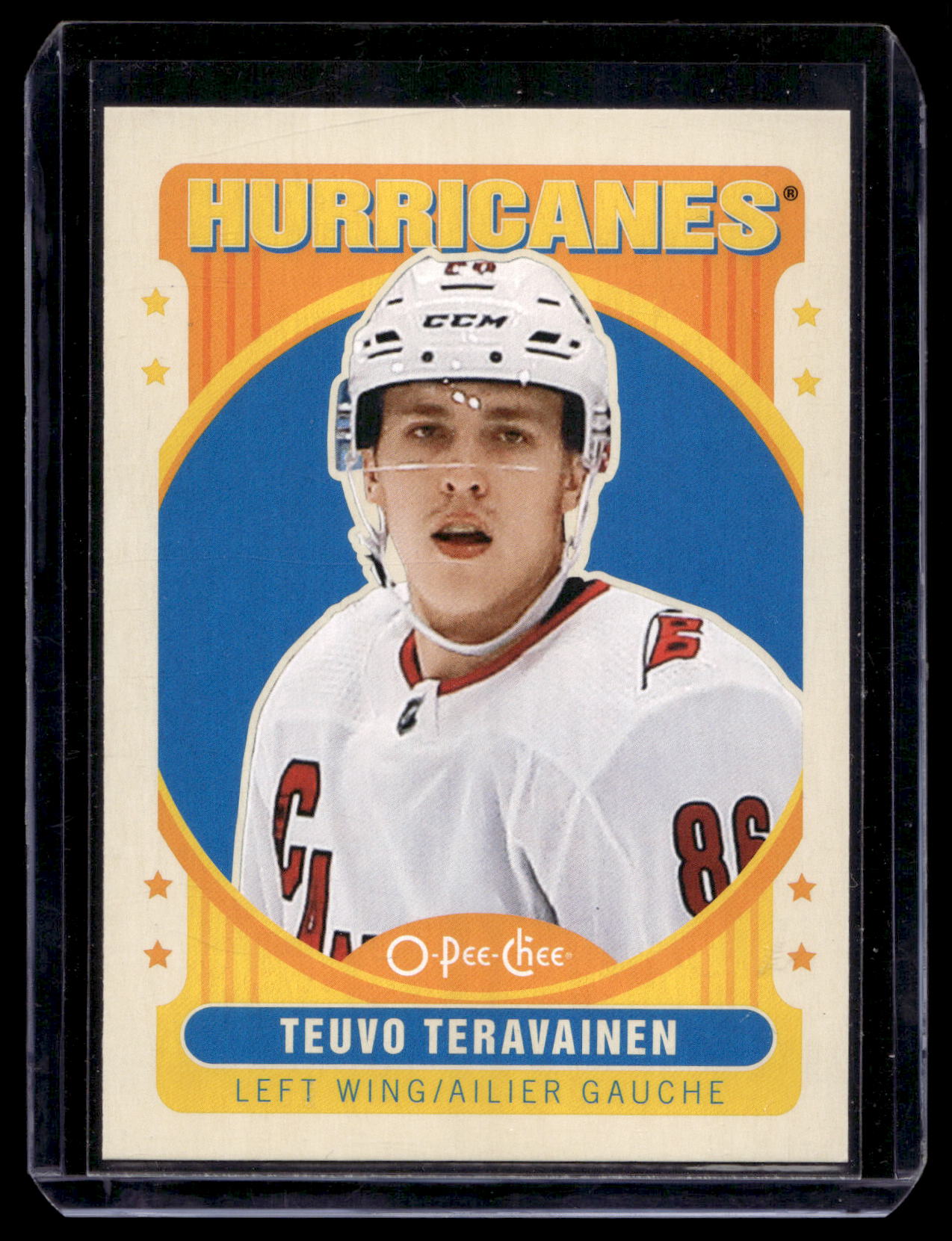 2021-22 O-Pee-Chee - Retro Blank Backs - Teuvo Teravainen #395