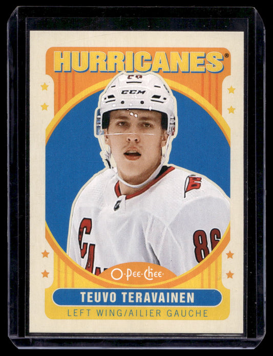 2021-22 O-Pee-Chee - Retro Blank Backs - Teuvo Teravainen #395