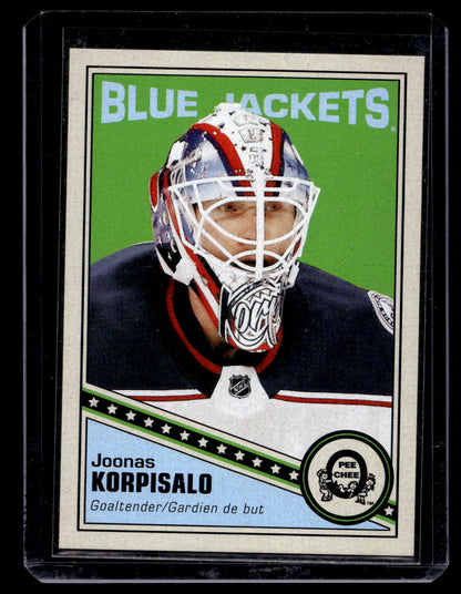 2019-20 O-Pee-Chee - Retro Blank Backs - Joonas Korpisalo #83