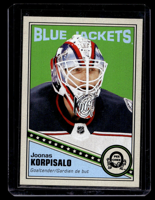 2019-20 O-Pee-Chee - Retro Blank Backs - Joonas Korpisalo #83