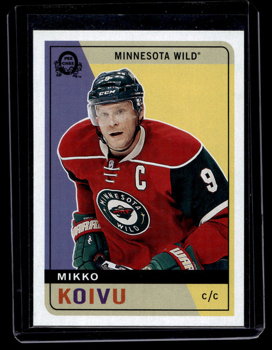 2017-18 O-Pee-Chee - Retro Blank Backs - Mikko Koivu #135