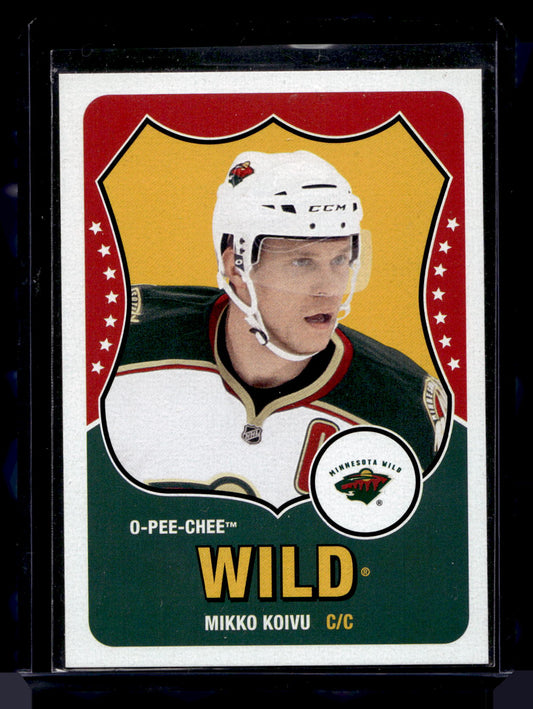 2010-11 O-Pee-Chee - Retro Blank Backs - Mikko Koivu #369