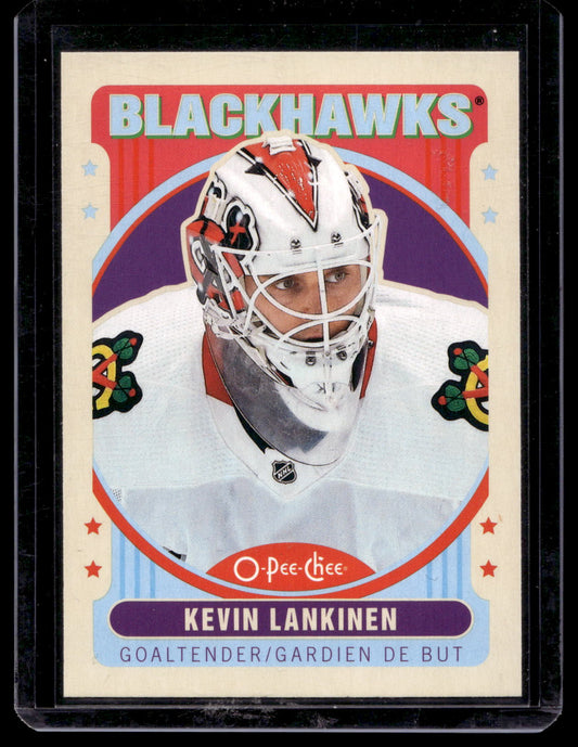 2021-22 O-Pee-Chee - Retro Blank Backs - Kevin Lankinen #49