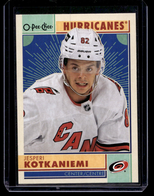 2022-23 O-Pee-Chee - Retro Blank Backs - Jesperi Kotkaniemi #223