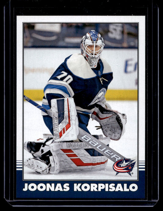2020-21 O-Pee-Chee - Retro Blank Backs - Joonas Korpisalo #445