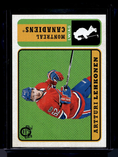 2018-19 O-Pee-Chee - Retro Blank Back - Artturi Lehkonen #108