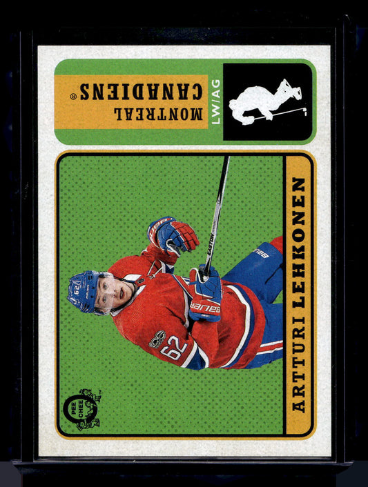 2018-19 O-Pee-Chee - Retro Blank Back - Artturi Lehkonen #108