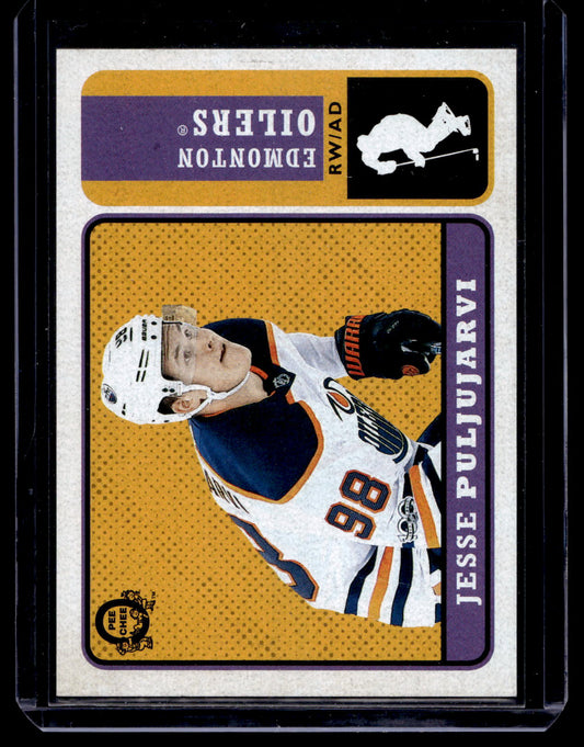 2018-19 O-Pee-Chee - Retro Blank Backs - Jesse Puljujarvi #90