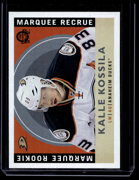 2017-18 Upper Deck - O-Pee-Chee - Retro Blank Backs - Marquee Rookies - Kalle Kossila #517 RC