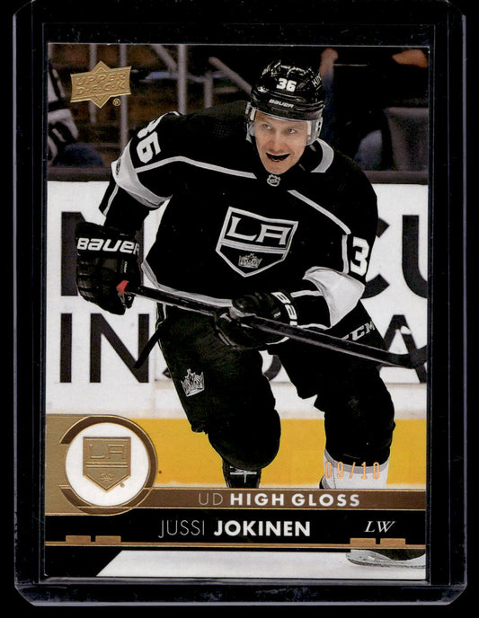 2017-18 Upper Deck - High Gloss - Jussi Jokinen #338 /10