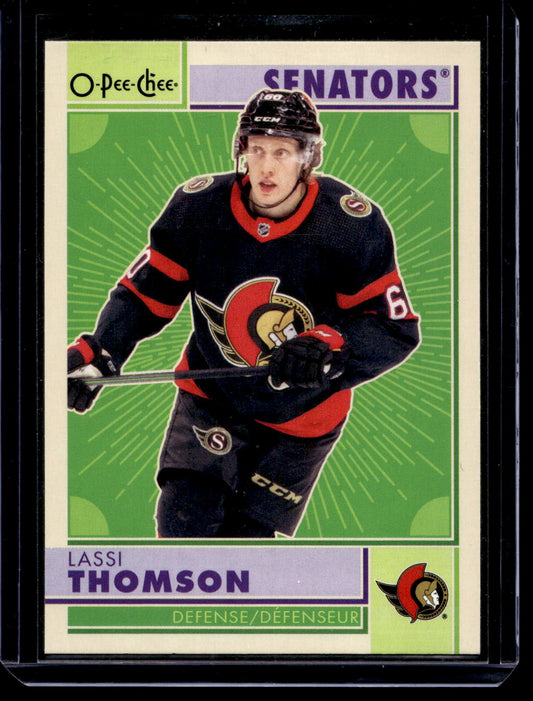 2022-23 O-Pee-Chee - Retro Blank Backs - Lassi Thomson #454