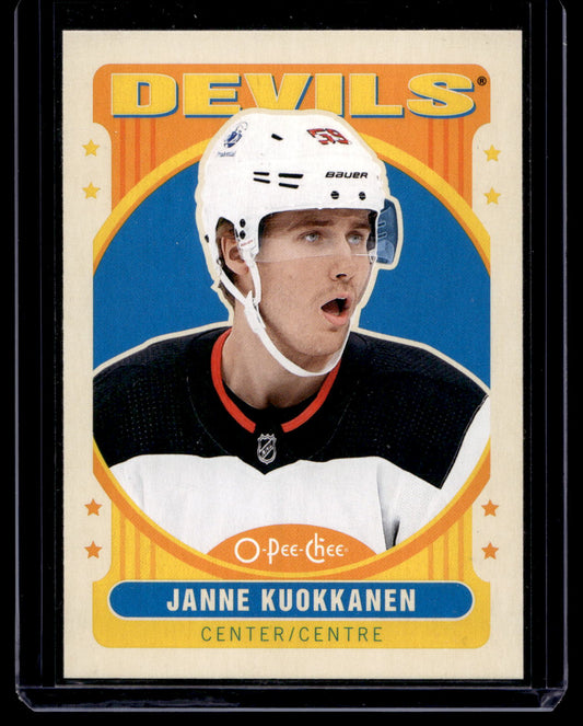 2021-22 O-Pee-Chee - Retro Blank Backs - Janne Kuokkanen #283