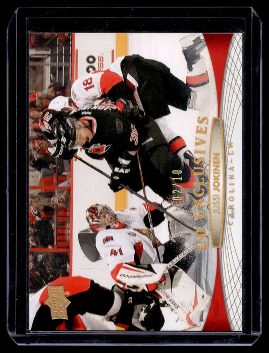2011-12 Upper Deck - UD Exclusives - Jussi Jokinen #417 /10