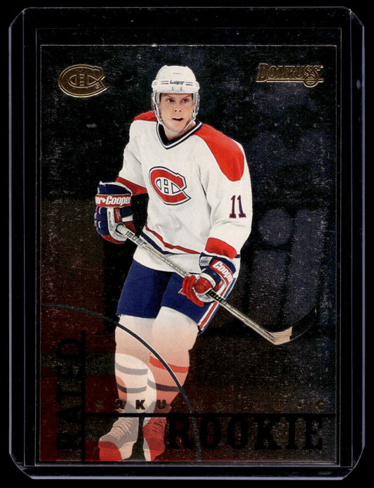 1995-96 Donruss - Rated Rookie - Saku Koivu #1