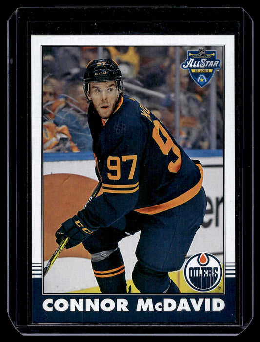 2020-21 O-Pee-Chee - Retro Blank Back - Connor McDavid #33