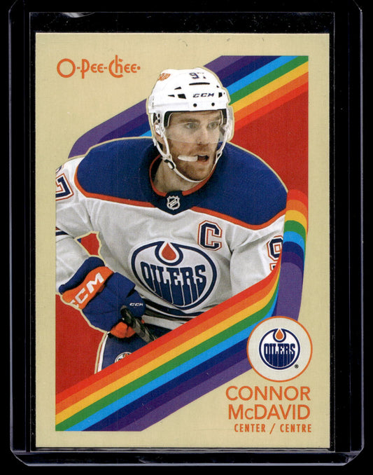 2023-24 O-Pee-Chee - Retro Blank Back - Connor McDavid #1