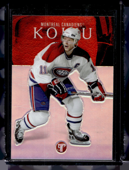 2003-04 Topps Pristine - Refractor - Saku Koivu #52 /59