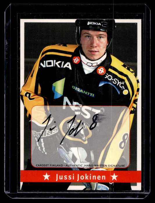 2002-03 Cardset Signature - Jussi Jokinen /1200