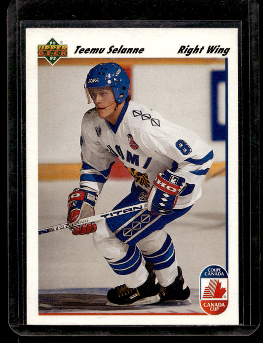 1991-92 Upper Deck Teemu Selanne #21 RC