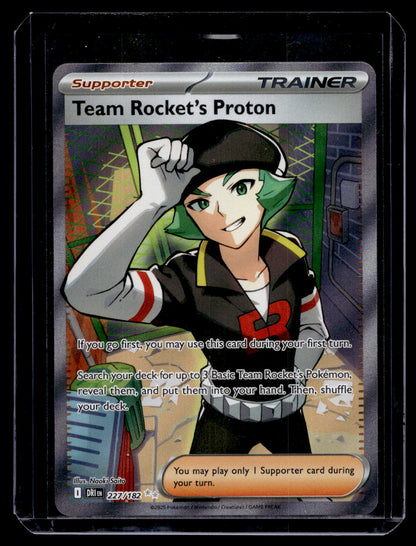 2025 Pokemon Scarlet & Violet - Destined Rivals - Ultra Rare - Team Rocket's Proton #227